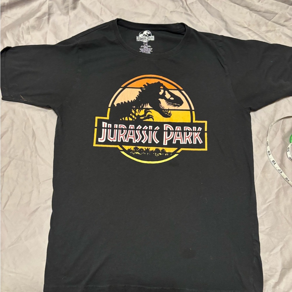 Jurassic Park Black T-Shirt